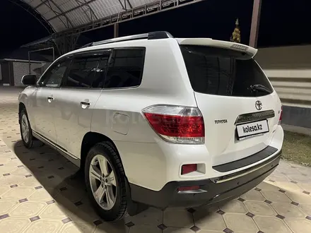 Toyota Highlander 2012 года за 13 500 000 тг. в Туркестан – фото 4