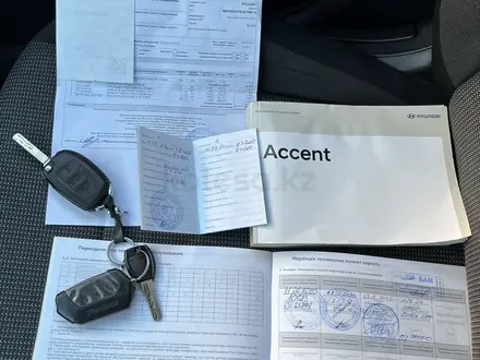 Hyundai Accent 2019 года за 7 700 000 тг. в Астана – фото 41