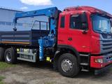 JAC  Автомобиль бортовой с КМУ 6, 3 т. На N350 6x4 2026 года за 57 700 000 тг. в Атырау