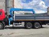 JAC  Автомобиль бортовой с КМУ 6, 3 т. На N350 6x4 2026 годаүшін57 700 000 тг. в Атырау – фото 4