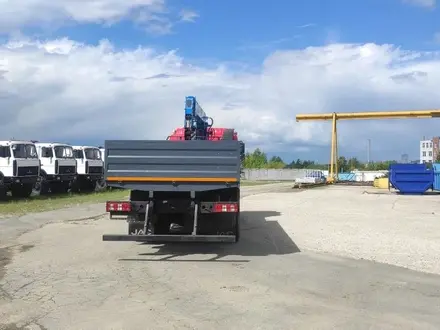JAC  Автомобиль бортовой с КМУ 6, 3 т. На N350 6x4 2026 года за 57 700 000 тг. в Атырау – фото 7