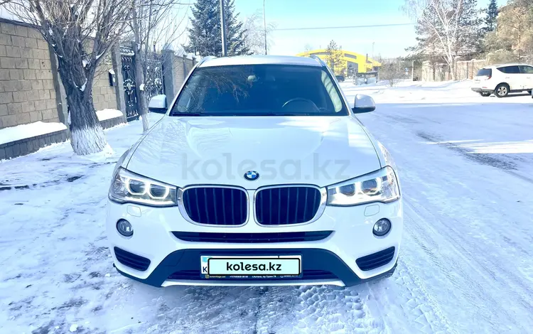 BMW X3 2016 года за 12 000 000 тг. в Астана