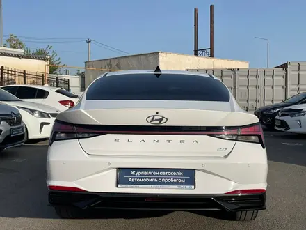 Hyundai Elantra 2021 года за 11 600 000 тг. в Шымкент – фото 5