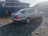 Mercedes-Benz S 350 2002 годаүшін5 300 000 тг. в Талдыкорган – фото 5