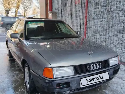 Audi 80 1990 года за 600 000 тг. в Алматы – фото 4