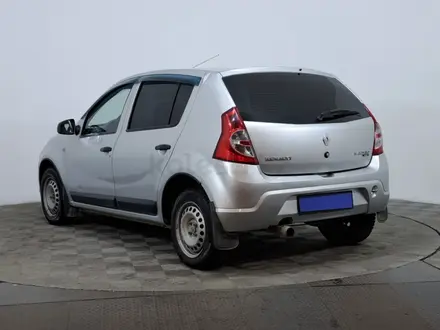 Renault Sandero 2013 года за 1 990 000 тг. в Астана – фото 7