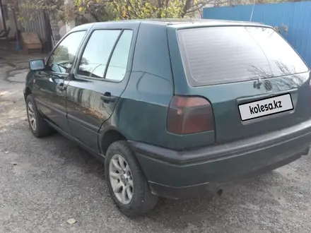 Volkswagen Golf 1992 года за 1 300 000 тг. в Карабулак (Ескельдинский р-н) – фото 3