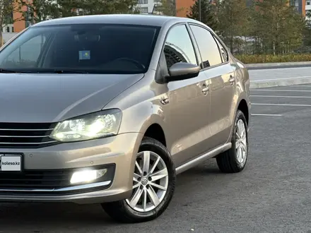 Volkswagen Polo 2016 года за 5 750 000 тг. в Астана – фото 5