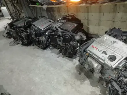 Двигатель Тойота Хариер (Toyota Harrier) за 505 тг. в Алматы – фото 3