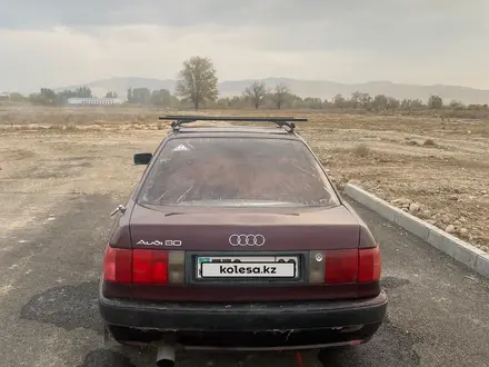 Audi 80 1992 года за 1 000 000 тг. в Шамалган – фото 4