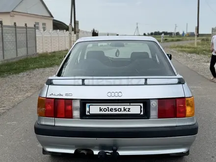Audi 80 1991 года за 1 580 000 тг. в Тараз – фото 7