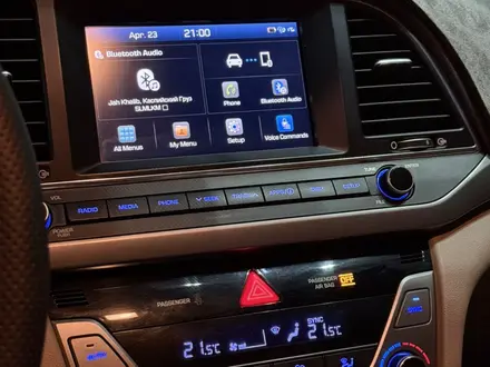 Hyundai Elantra 2017 года за 7 000 000 тг. в Алматы – фото 18