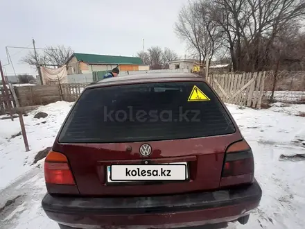 Volkswagen Golf 1993 года за 800 000 тг. в Каскелен – фото 3