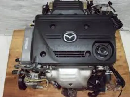Мотор mazda (Мазда) Двигатель ДВС АКП МКП engine за 100 000 тг. в Алматы – фото 2