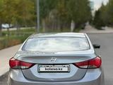 Hyundai Elantra 2014 года за 5 900 000 тг. в Астана – фото 2