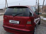 Mercedes-Benz A 140 2001 годаүшін1 500 000 тг. в Кордай – фото 3