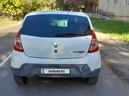 Renault Sandero 2012 года за 2 300 000 тг. в Уральск – фото 3