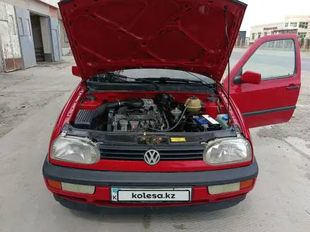 Volkswagen Golf 1992 года за 1 700 000 тг. в Тараз – фото 9