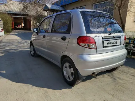 Daewoo Matiz 2012 года за 1 800 000 тг. в Шымкент – фото 6