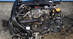 Контрактный двигатель Subaru EJ255 2.5 литра турбо за 400 000 тг. в Атырау – фото 2