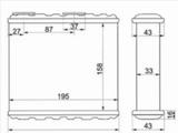 Радиатор печкиfor9 450 тг. в Астана