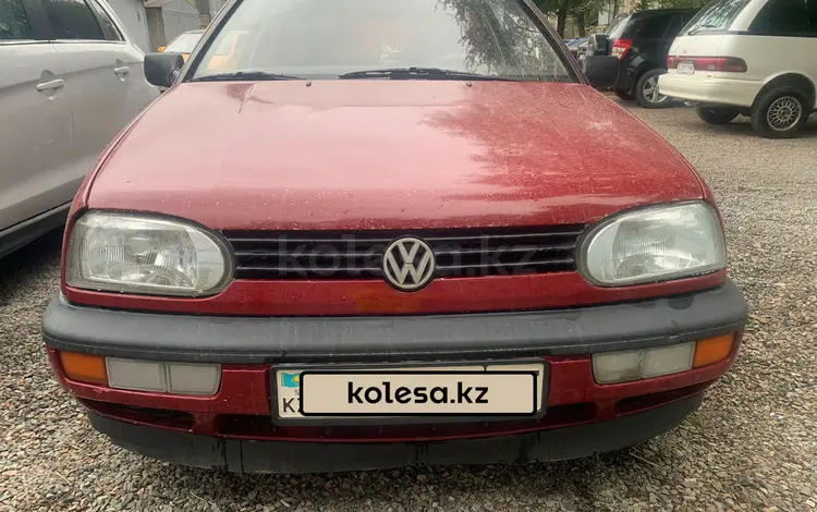 Volkswagen Golf 1992 годаүшін1 400 000 тг. в Талгар