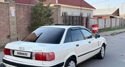 Audi 80 1991 года за 800 000 тг. в Алматы – фото 2