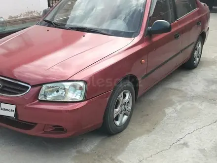 Hyundai Accent 2004 года за 2 100 000 тг. в Шымкент – фото 2