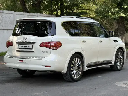 Infiniti QX80 2014 года за 14 000 000 тг. в Алматы – фото 10