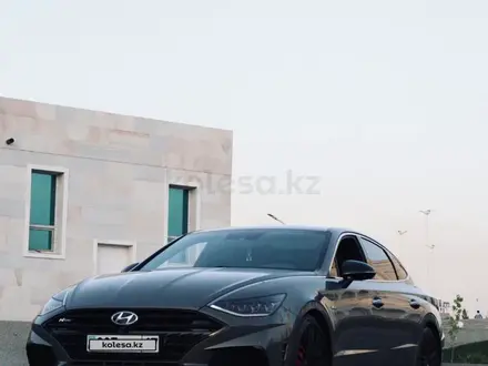 Hyundai Sonata 2021 года за 15 500 000 тг. в Алматы – фото 3