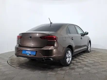 Volkswagen Polo 2021 года за 7 020 000 тг. в Астана – фото 5