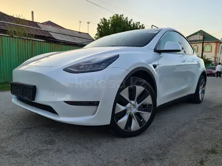 Tesla Model Y 2021 года за 19 950 000 тг. в Алматы – фото 6
