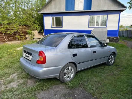 Hyundai Accent 2004 года за 2 100 000 тг. в Петропавловск – фото 2