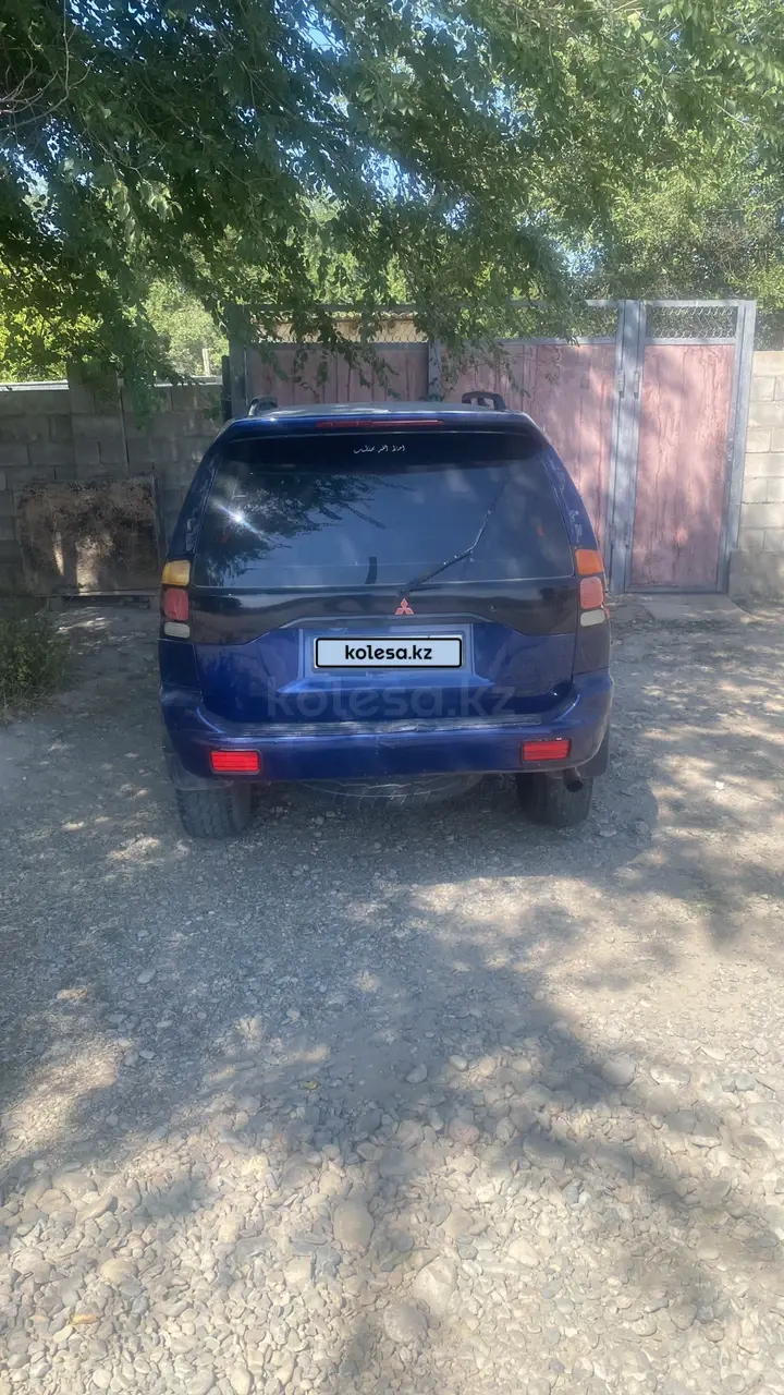 Mitsubishi Montero Sport, 2001