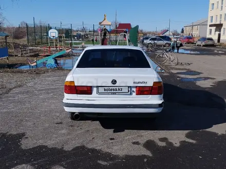 BMW 520 1993 года за 1 800 000 тг. в Петропавловск – фото 4