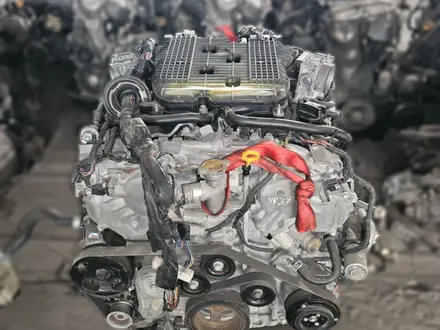 Двигатель (ДВС қозғалтқыш) 3.7L VQ37VHR 2 заслонка (VQ37 VHR) за 650 000 тг. в Алматы