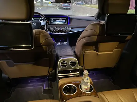 Mercedes-Benz S 400 2014 года за 23 800 000 тг. в Алматы – фото 13