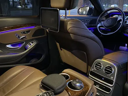 Mercedes-Benz S 400 2014 года за 23 800 000 тг. в Алматы – фото 15