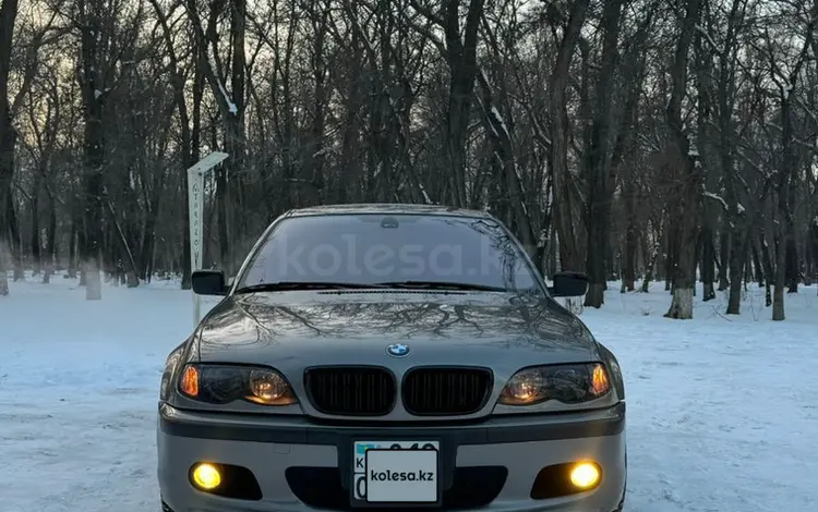 BMW 330 2002 годаүшін5 900 000 тг. в Алматы