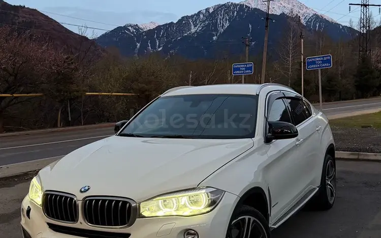BMW X6 2015 года за 18 500 000 тг. в Алматы