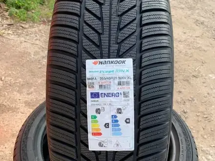 HANKOOK Winter Icept iON X IW01A 255/45 R 21 106V XL за 300 000 тг. в Алматы – фото 2