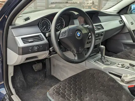 BMW 520 2003 года за 4 715 000 тг. в Караганда – фото 10