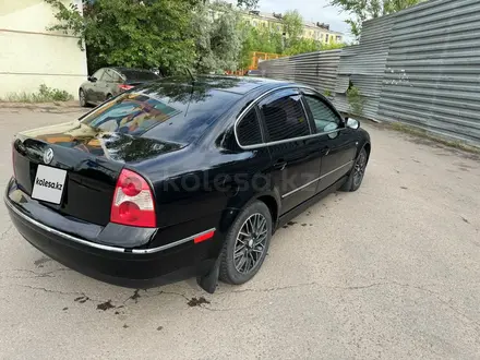 Volkswagen Passat 2001 года за 3 100 000 тг. в Астана – фото 5