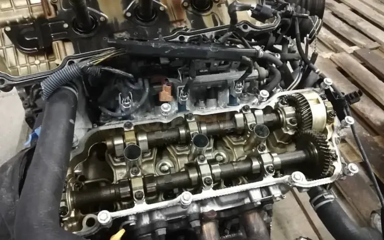 Двигатель 1mz-fe акпп (коробка автомат) 3.0л объём (мотор) за 270 000 тг. в Алматы