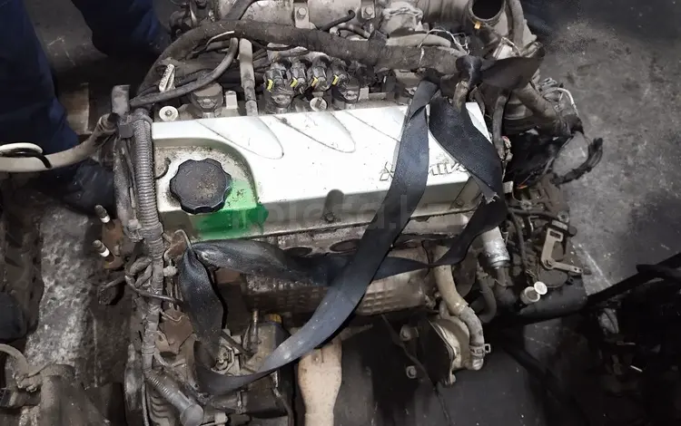 Двигатель на Галант 9 Mivec 4G69 2, 4 за 101 010 тг. в Алматы