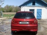 Peugeot 206 2008 годаүшін2 000 000 тг. в Жансугуров – фото 4