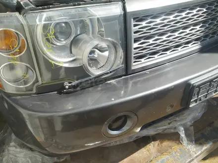 Ноускат носик морда Land Range Rover 3 L322 Рендж Ровер 02-05г за 400 000 тг. в Караганда – фото 3