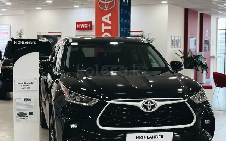 Toyota Highlander 2024 года за 32 690 000 тг. в Тараз