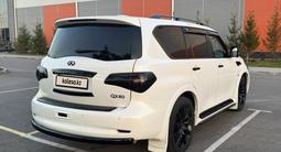 Infiniti QX80 2014 года за 14 300 000 тг. в Петропавловск – фото 4