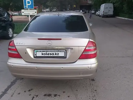 Mercedes-Benz E 240 2004 года за 3 800 000 тг. в Астана – фото 4